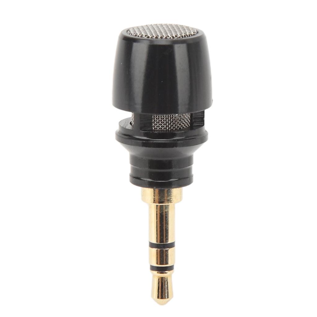 Mini Camera Condenser Microphone High Sensitivity Noise Canceling Omnidirectional 3.5mm Plug Tiny Microphone