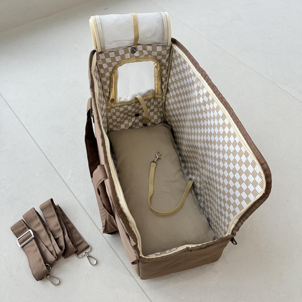 Set 4 Piece Breathable Pet Carrier Shoulder Bag for Cats And Small Dogs Safe Travel Handbag Puppy Chihuahua Yorkshire Dog Suppli
