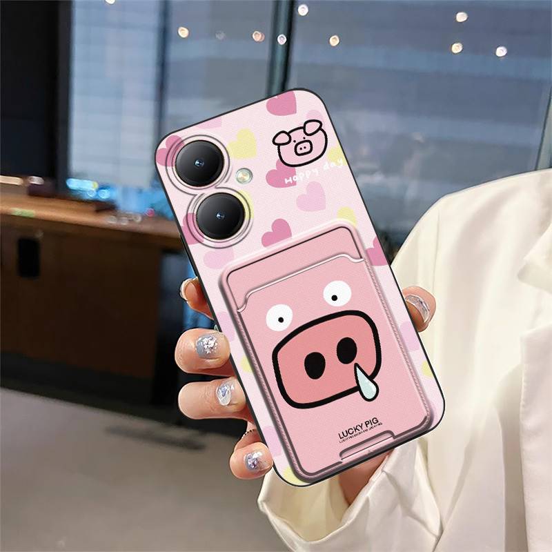 Anti-knock Silicone Phone Case For VIVO Y35+ 5G/Y35M+ 5G Durable Full Wrap Dirt-resistant Cute Back Cover Graffiti TPU