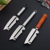 3 In1 Peeling Knife Multifunctional Stainless Steel,Used As Fruits Peeler Cutter,Vegetables Knife,Beer Bottle Opener,Fish Scales