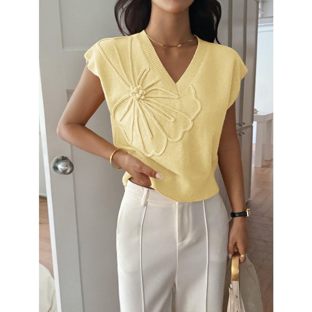 Y2K V Neck Short-sleeved T-shirt Women's Clothing 2025 Autumn and Winter Fashion Casual and Versatile