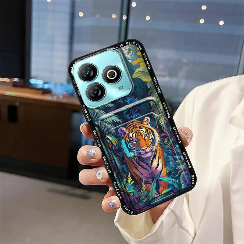 Shockproof Fashion Design Phone Case For ZTE Blade A75 4G/Z2359 Full Wrap Graffiti Durable Cover Anti-dust Back Cover