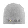 Pickleball Warm Knitted Cap Fashion Bonnet Hat Autumn Winter Outdoor Beanies Hats For Unisex Skull Knitted Hat