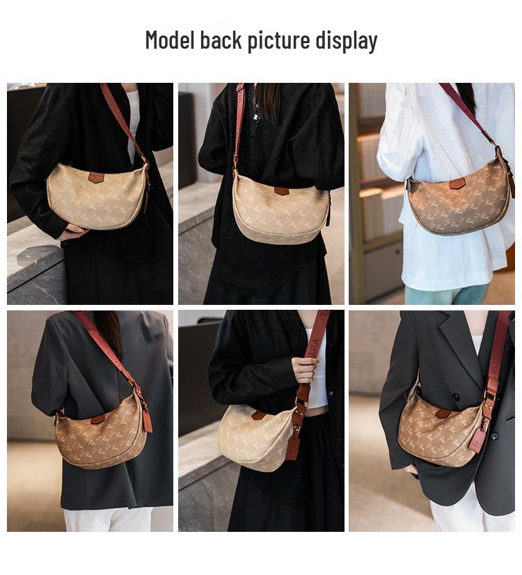 High-Capacity Women's Crossbody Dumpling Bag 2025: Versatile & Stylish Quality Design