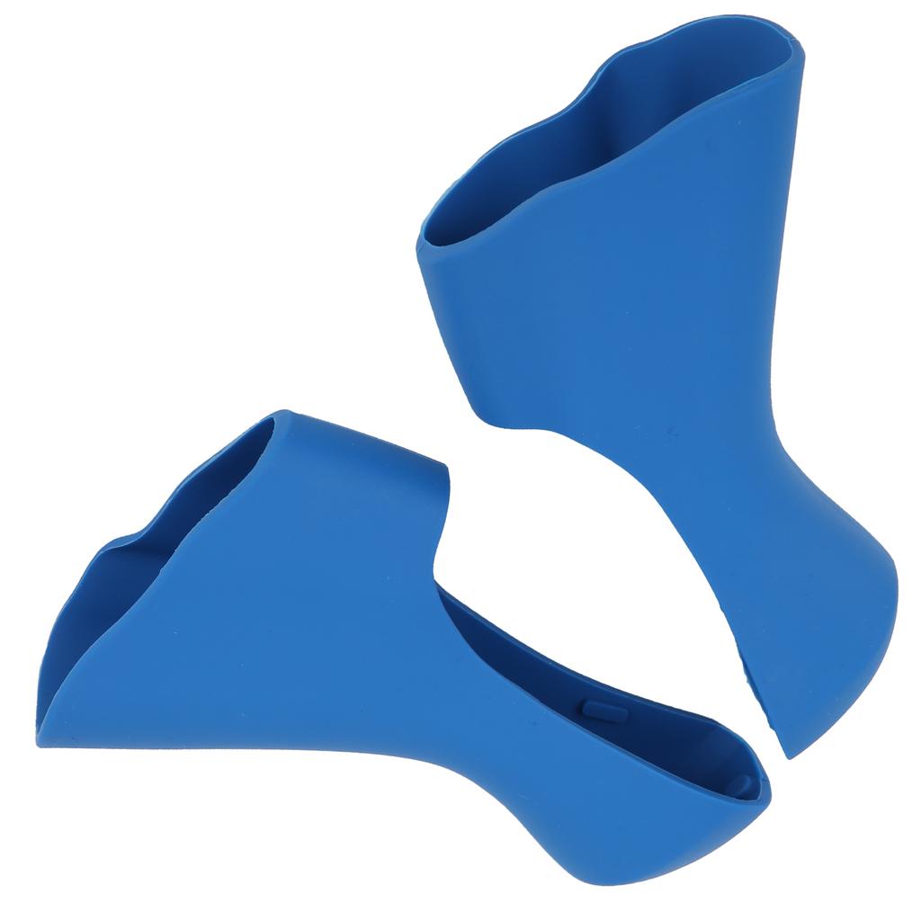 1Pair Bike Handlebar Cover Silicone Protective Comfortable Grips for Road Bicycle Cycling AccessoryBlue