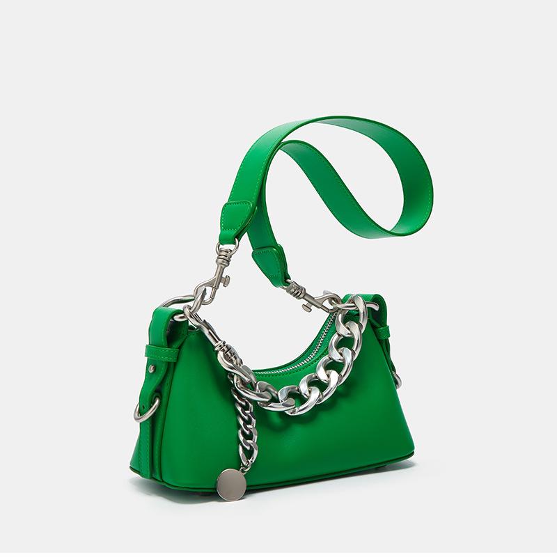 Nische Einseitige Schulter Unterarmtasche Sommer Baguette-Tasche Kette Handtasche Ausländischer Stil Persönlichkeit
