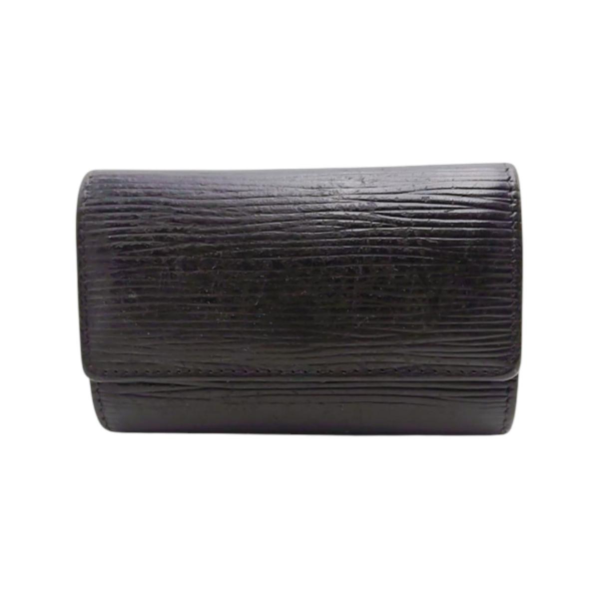 

LOUIS VUITTON key holder Epi Multicles6 M63812 key holder Epi Leather Noir Used