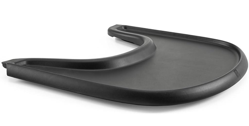 Stokke Tripp Trapp Black Baby Dining Baby Attachable (Official) Tray, Highchair, Accessories, Mealtime, Table, Chair, Parent-Child Comfort,