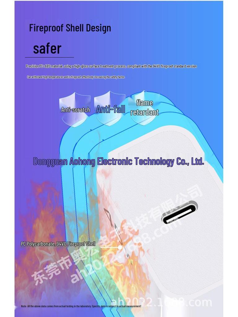 45W US Standard Type-C Fast Charger, FCC & CE Certified