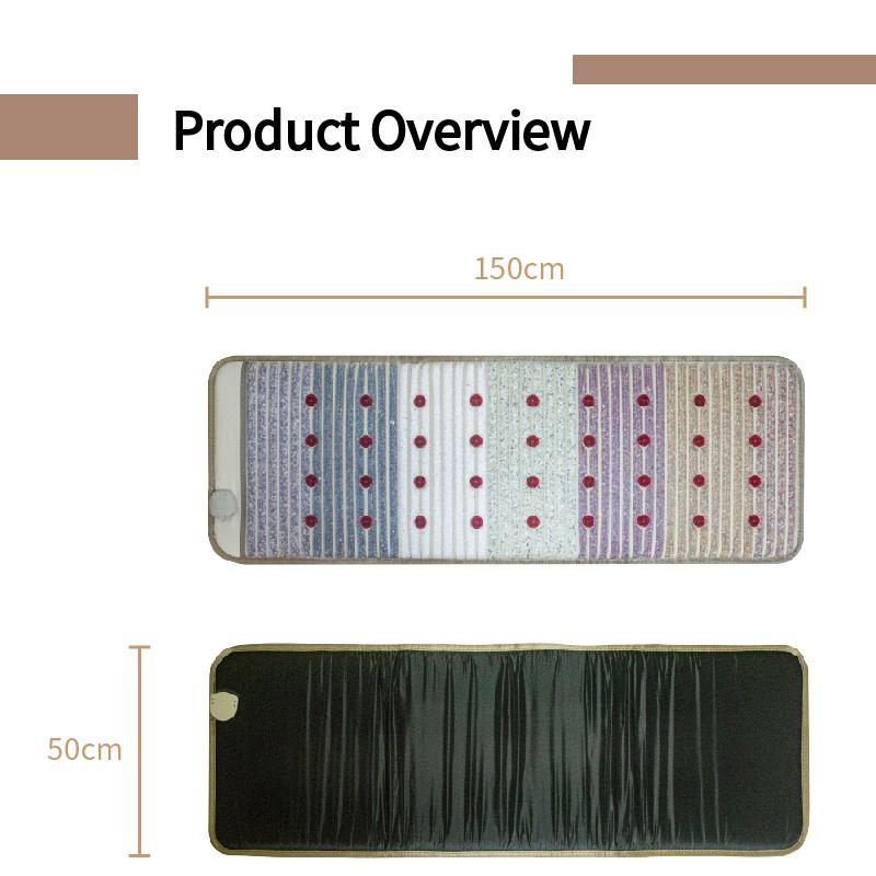 150×50cm Podložka z bio-krystalů s magnetickým polem a technologií PEMF - Energetická čakra, fotonová masážní podložka, vyhřívací podložka
