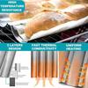 2/4 Wave Perforated French Bread Baking Pan Carbon Steel Baguette Pan French Bread Nonstick Loaves Loaf Cake Mold Baking Tools