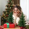 15-30cm Artificial Mini Christmas Tree Pine Needle Branches for Christmas Home Tabletop Fireplace Decoration 2026 New Year Gifts