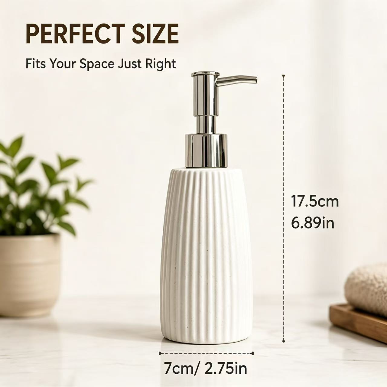 Soap dispenser ceramic press bottle hand sanitizer bottle hotel shampoo shower gel bathroom accessories shampoo dispenser белый