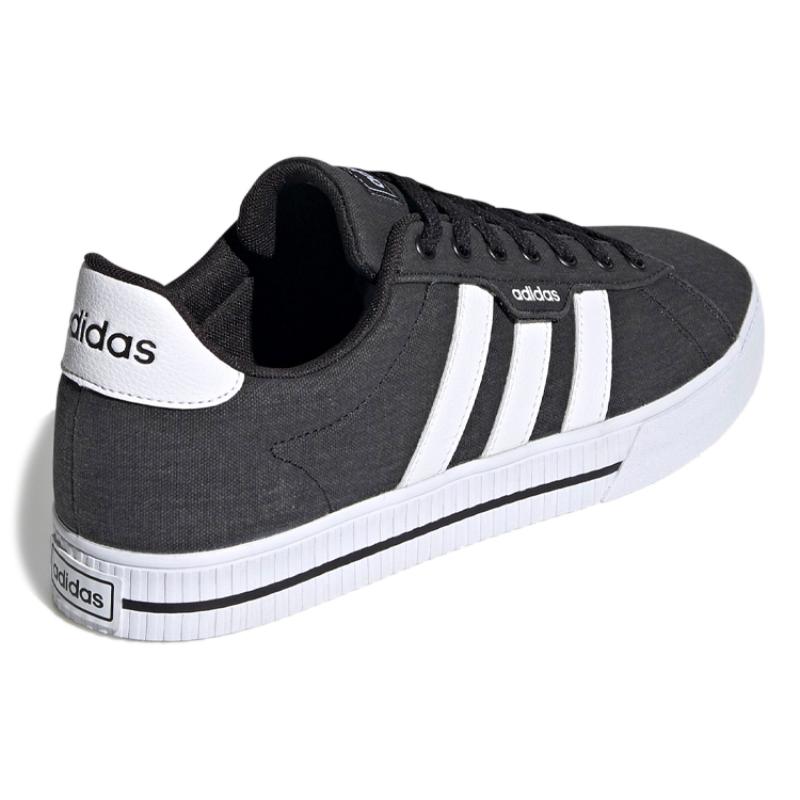 adidas Denné 3.0 Čierne Biele Plátenné Tenisky FW7033