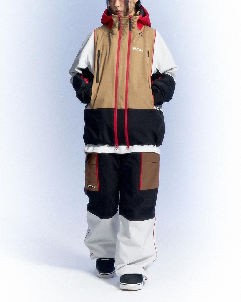 Elnaseu Hiker Pants Brown