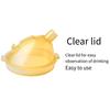 Spill Proof Adult Sippy Cups 400ml Feeding Cup for Patients Elderly Drinking Cups  Clinical Nursing