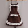 Fashion Princess Short Lace Apron Breathable Waterproof Maid Summer Foreign Style Workwear Beauty Shop Household Cleaning Tools