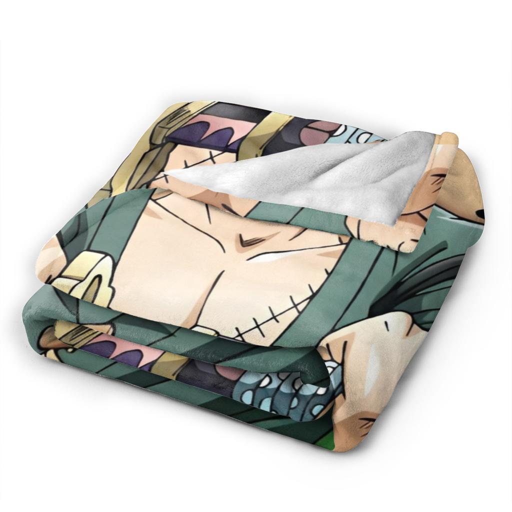 Luffy Anime   Zoro  Plush blankets Anime   Awesome Throw blanket for Home Hotel Sofa  200x150cm Bedspread,