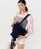 Pleatsmama New Bow Backpack Navy