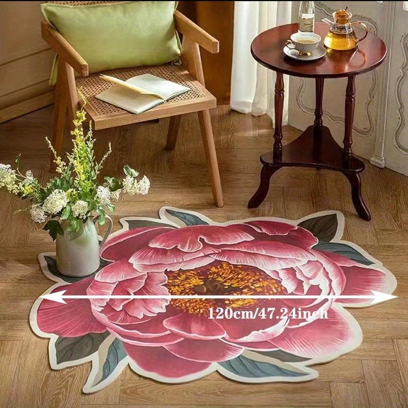 Großer Blume Kreis Teppich Wohnzimmer Teppich Schlafzimmer Bettvorleger