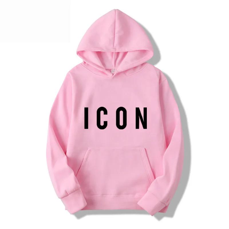 Letter-printed Hooded Sweatshirt for Men. Casual, Loose-fitting, Warm, Autumn Casual Pullover Shirt.