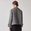 Zhaojun Women's Winter Retro Wool Blend Short Coat