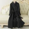 Women's Premium Cashmere Wool Double-faced Long Coat