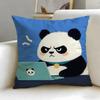 Animal Cute Little Bear Cushion Cover Soft & Easy-Wash Pillow Case – Versatile For Couch, Bed, Travel And Office