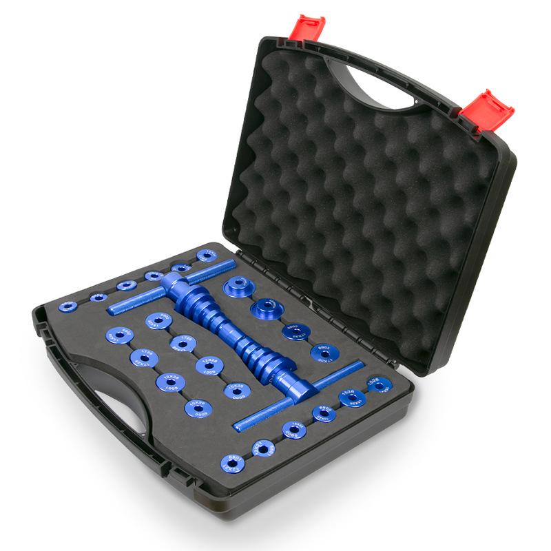 

Инструмент для запрессовки подшипников шарнира рамы велосипеда AXI с мягким хвостом синий