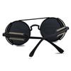 Punk Steampunk Sunglasses Retro Men'S Round Punk Eyewear Women Uv400 Sunglasses