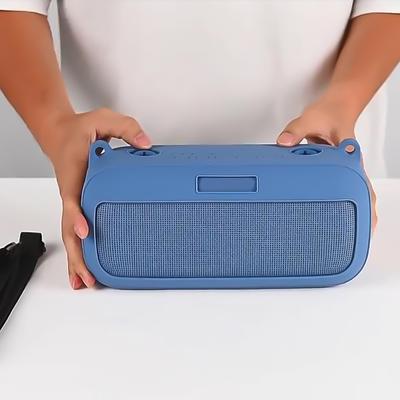 Silicone Case for Bose SoundLink Max Portable Speaker Protective Cover Shell Shockproof Travel Carrying Case Speaker Accessories