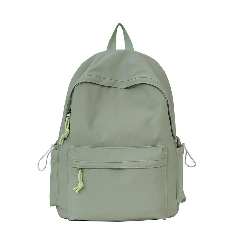 Schoolbag backpack for men and women simple and versatile ins design sense backpack niche Korean fresh large-capacity college student schoolbag