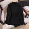 Women's Elegant Lapel Loose Fit Winter Coat