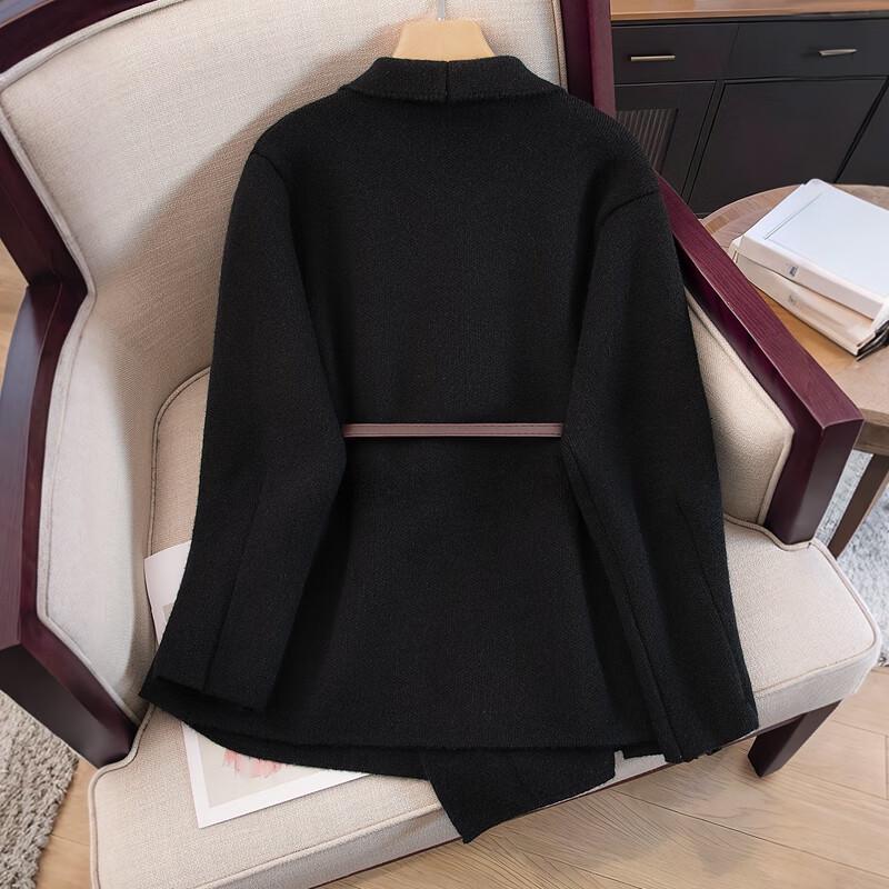 Women's Elegant Lapel Loose Fit Winter Coat