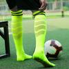 Knee High Soccer Socks for Men Women Stretchy Compression High Tube Socks Striped Athletic Socks for Football Baseball Softball