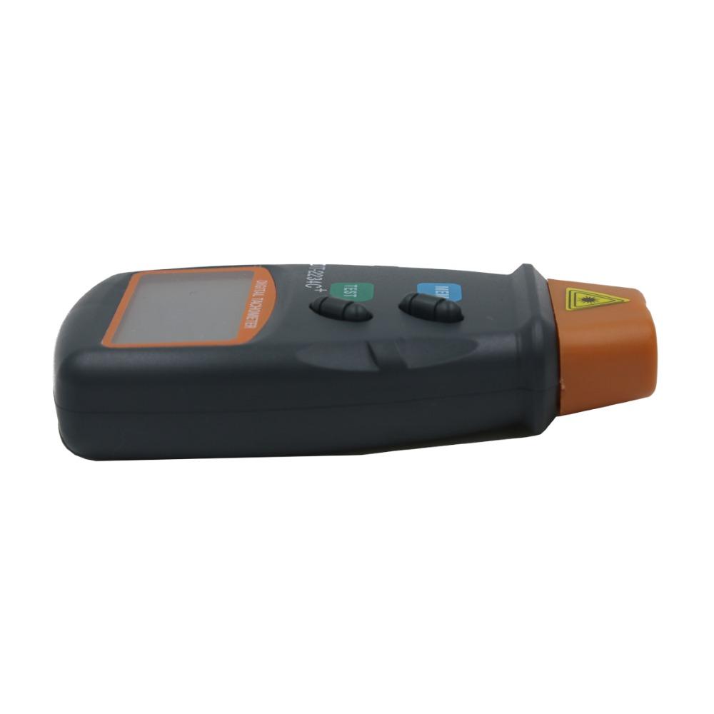 DT-2234C+ Dijital Lazer Takometre Hassasiyet Fotoelektrik Takometre Temassız 2,5-99.999 RPM Test Cihazı RPM Tak Hız Göstergesi