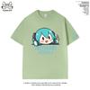 Chuyin Short Sleeve Tshirt FUFU Future Peripheral Anime Printed Tshirt New Unisexs and Unisexs Fashion Loose Leisure Tshirt