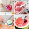 Ice Cream Scoop Stainless Steel Cookie Scoop Multifunctional Manual Portable Ice Cream Scooper for