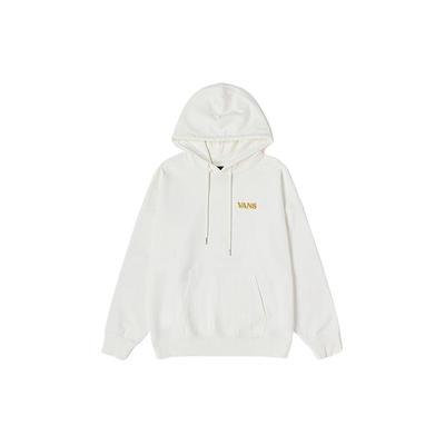 Vans Letter Print Hoodie Pullover Unisex Tops Off-White VN000GP6FS8