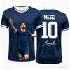 Modisches MESSI Herren Fußball T-Shirt 2026 Sommer Fan Edition Gedenktrikot Lässiges Sportoberteil Superstar Druck