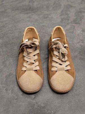 New Autumn New Men's Casual Shoes Retro Non-slip Lightweight Sports Sneakers Flat Sole Comfortable and Breathable Mens Footwear