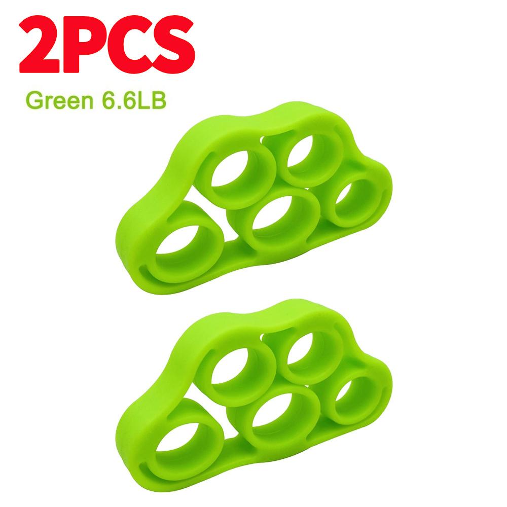 1/2/3Pcs Silicone Finger Gripper Hand Grip Wrist Stretcher Resistance Band Five Finger Expander Elastic for Gym Fitness Training
