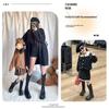 Girls' Knee-High Leather Boots 2025 - Fleece-Lined Autumn/Winter Martin Boots