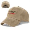 WRC World Rally Championship Men Baseball Cap Auto Racing Distressed Washed Caps Hat Running Golf Unstructured Soft Snapback Cap