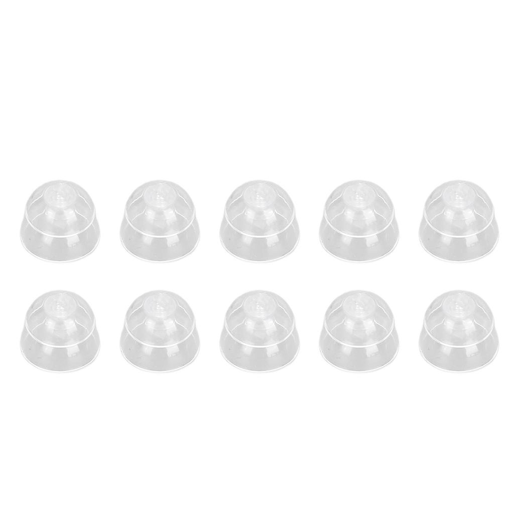 10Pcs Sound Amplifier Tips Silicone Anti Static Noise Reduction Double Layer Sound Aid Ear Piece