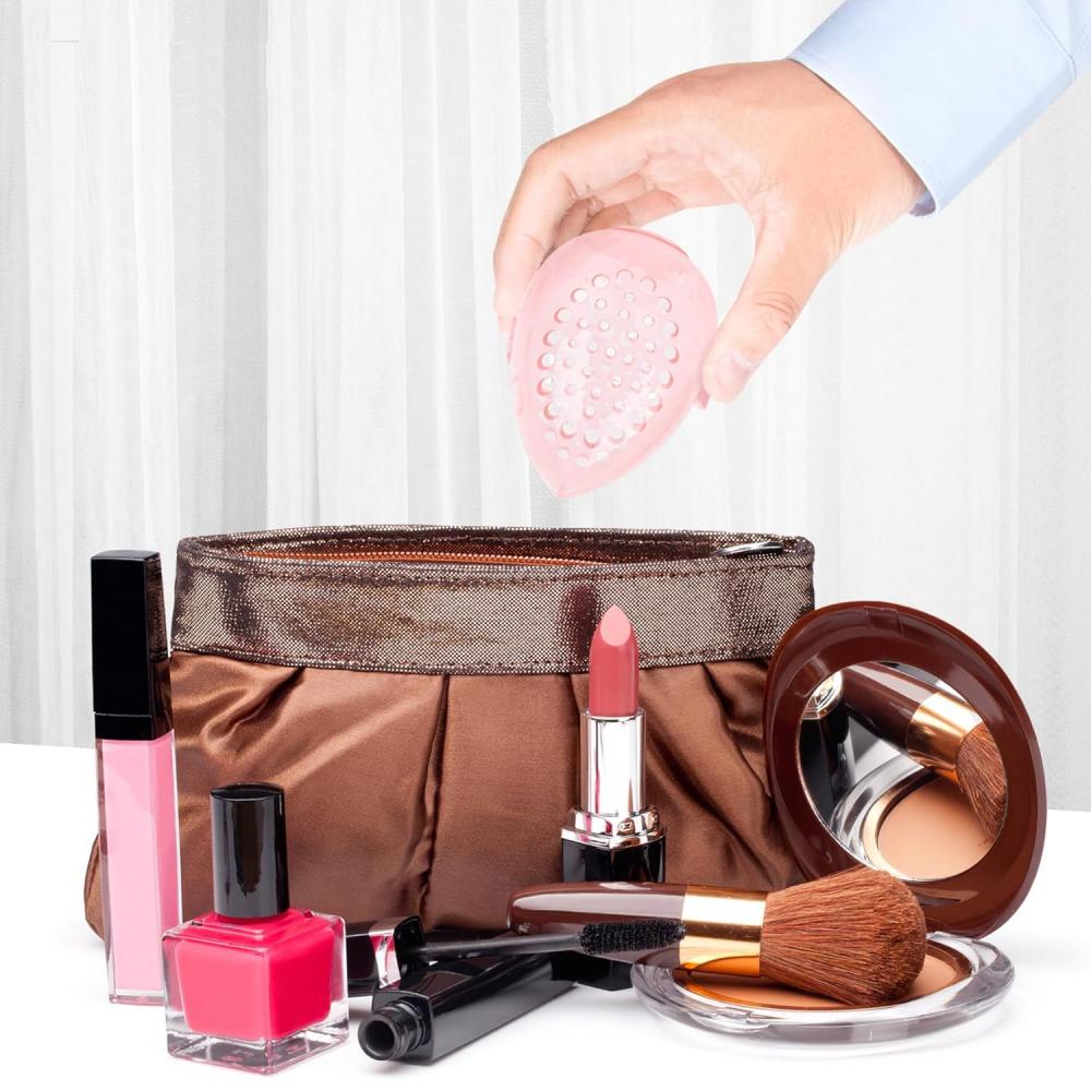 Beauty Egg Storage Box, Makeup Sponge Storage Box, Used for Drying and Storing Cosmetics, Suitable for Foundation Sponges