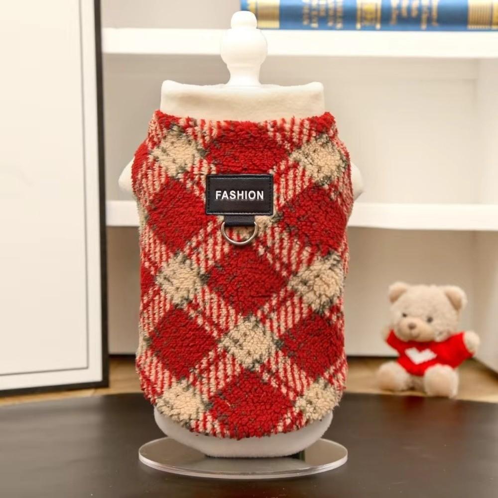 Fashion Winter Warm Pet Clothes French Bulldog Chihuahua Yorkies Dog Coat Fleece Vest Costume Puppy Jacket for Small Dogs Cats