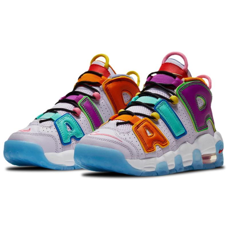 Nike Air More Uptempo Multi-Color GS Sneakers DH0624-500