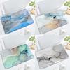 Waterproof Polyester Shower Floor Mat With Quick Dry Features For Bathroom And Entryway