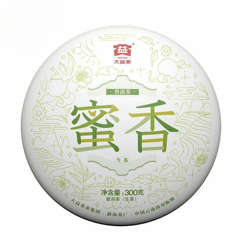 TAETEA MI XIANG * 2019 Menghai Dayi Roher Pu'er-Teekuchen Bio-Pu-Erh-Tee 300g